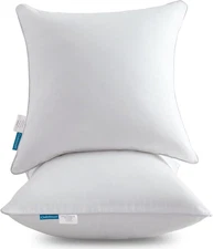 26 x 26 Pillow Inserts - Set of 2 - 100% Cotton Cover - 26 Inch Square - De