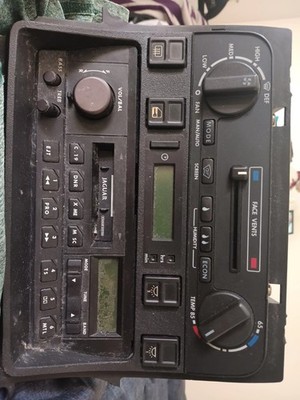 1989 Jaguar Xj6 Radio and Climate Control Mechanism OEM