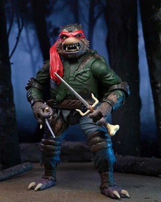 Ultimate Raphael as The Wolfman. Universal Monsters x TMNT.