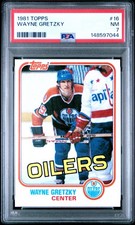 1981 TOPPS #16 WAYNE GRETZKY PSA 7
