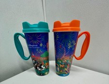 Walt Disney World Parks Whirley Made In USA Drink Cups (3s9)