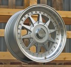 4X 15 HARTGE F1 style wheels 4X100 7J ET25 deep dish for VW HONDA E30