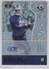 2017 Illusions Rookie Signs Trophy Collection Red 10/50 Gerald Everett Auto 8k4