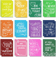 24 Packs - Gifts in Bulk Mini Inspirational Notebooks for Party Favors, Small Mo
