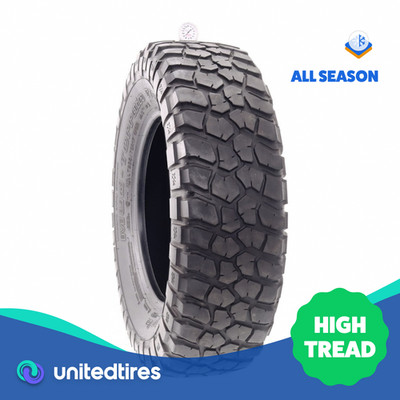 Used LT 255/75R17 BFGoodrich Mud-Terrain T/A KM2 111/108Q - 8.5/32