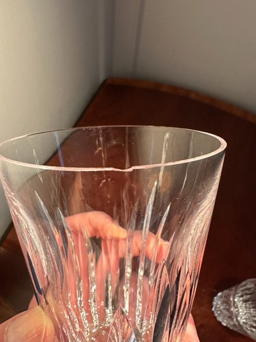 Vtg Set of 10 WATERFORD CRYSTAL Eileen 10 oz. Tumblers Glasses 5" Tall IRELAND - Picture 18 of 18