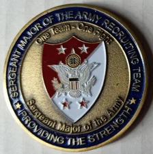 Sergeant Major Of The Army Recruiting Team Army Strong Operation Smart US Army