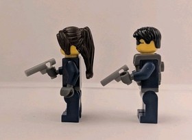 LEGO Agents: Trace + Chase, GUNS, agt001, agt002