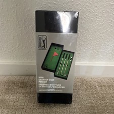 PGA Tour Mini Desktop Golf Pen Set Collectible Novelty Writing Instrument