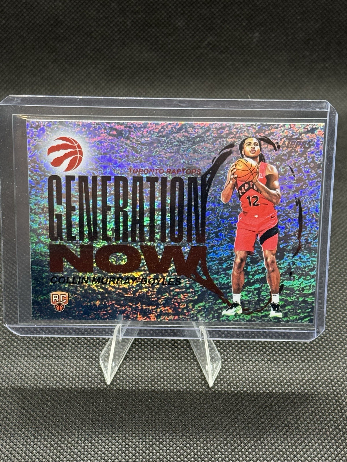 COLLIN MURRAY-BOYLES RC 2025-26 Topps Generation Now #GN-9 Sand Glitter Foil SP!