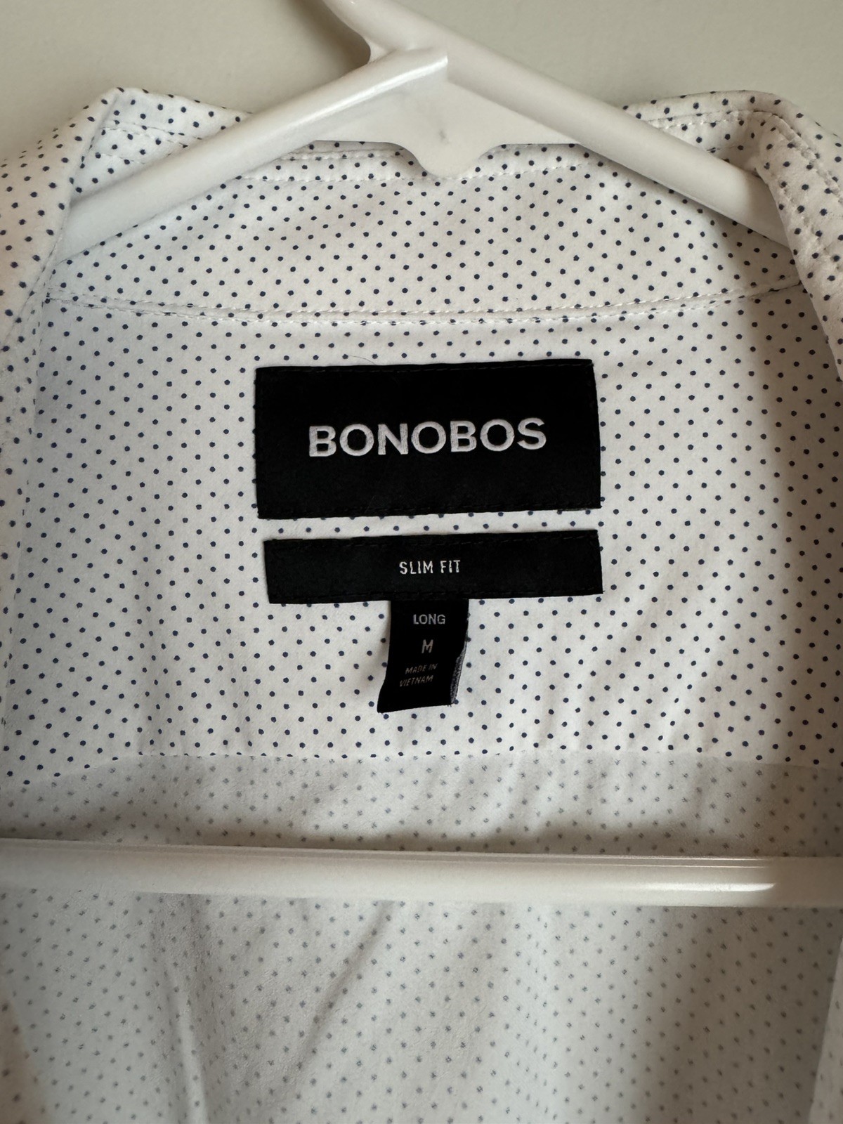 Bonobos Stretch Tech Button Down Long Sleeve MEDI… - image 2