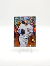 Shota Imanaga 2025 Topps Chrome Celebracion Case Hit Orange Refractor SP /25