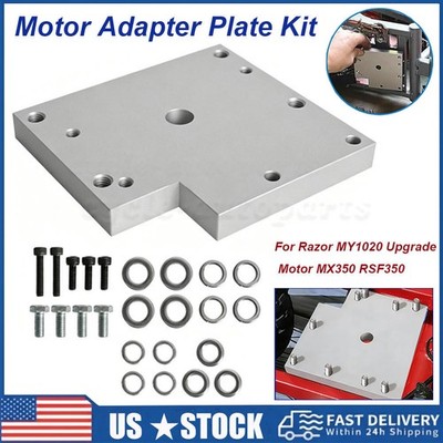 MY1020 Motor Adapter Plate For Razor MX350 RSF350Pocket Mod Gen1 Steel Mount Kit