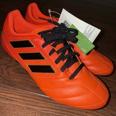 Adidas ACE 17.4 FxG Soccer Cleats Blaze Orange Black S77094 Mens Size 6.5 Shoes