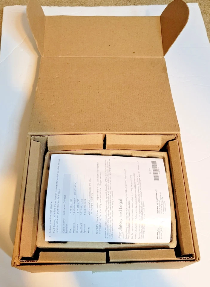 NETGEAR CM700 DOCSIS 3.0 High Speed Cable Modem, Up To 1.4 GBPS Tested - Image 3 of 4