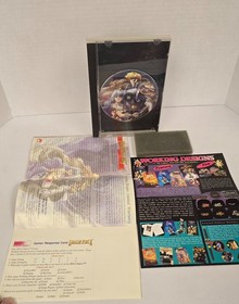 Sega Saturn Dragon Force CIB Reg Card Authentic *Tested & Works*