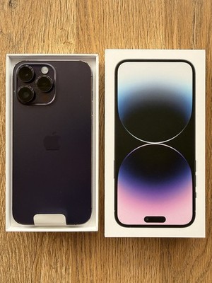 Apple iPhone 14 Pro Max, 256GB, ohne Simlock, mit OVP,DeepPurple, Top Zustand  