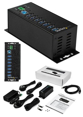 Startech HB30A7AME USB 3.0 Hub (Industrie, Metall, 350W)