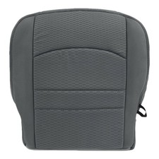 Gray Cloth Driver Side Bottom Seat Cover Compatible with Dodge Ram 1500 2500 350