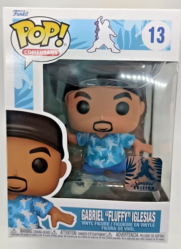 Funko Pop! Vinyl Gabriel "Fluffy" Iglesias Special Edition #13 Comedians NIB