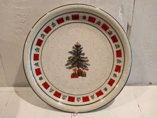 COUNTRY CROCK CHRISTMAS Salad Plate So Pretty Great Condition!