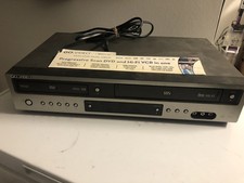 Go Video DV2130 VCR VHS DVD Dual Deck Combo Player No Remote Tested  Works