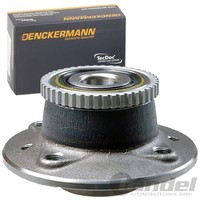 Denckermann Radlager Satz Hinterachse Passend FüR Nissan Kubistar Renault Kangoo