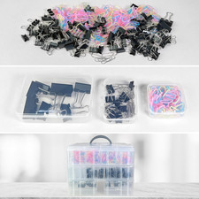 Bead Organizer 58 Pcs Small Plastic Containers Lids 3-Tier Stackable Bead Sewing