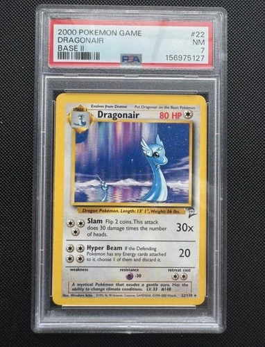 Dragonair 22/130 PSA 7 Base Set 2