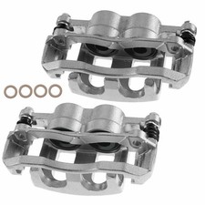 Pair Front Calipers Phenolic w/Brackets Ford Explorer Sport Trac 07-10 4.0L 4.6L