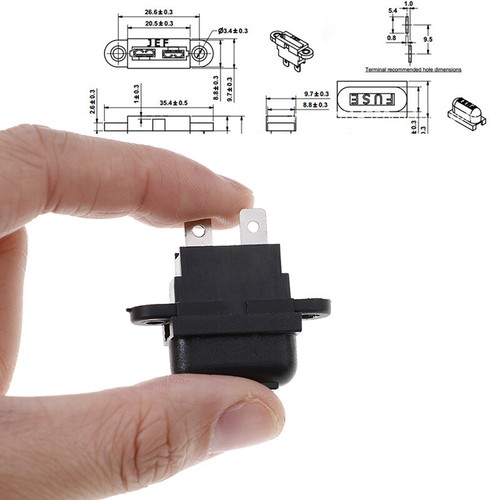 5pcs 30A Amp Auto blade standard fuse holder box for car boat truck with co-i- - Picture 5 of 12