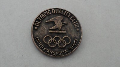 PIN S OLYMPIC QUALITY CLUB US POSTAL SERVICE