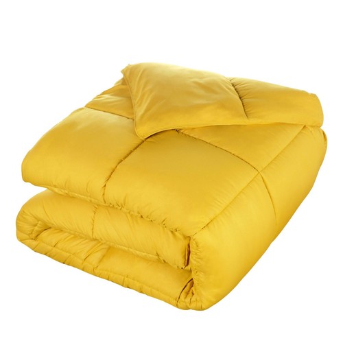 All Season Solid Comforter Reversible Down Alternative Bedding - Picture 146 of 157