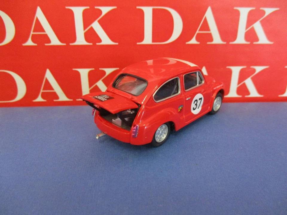 Die cast 1/43 Modellino Auto Fiat Abarth 1000 N37 1967 M. Juncosa by Solido - Immagine 3 di 4