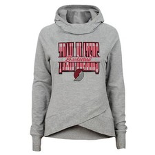 Outerstuff NBA Youth Girls Portland Trail Blazer Go Getter Funnel Neck Hoodie,