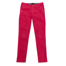 RALPH LAUREN GIRLS COTTON BLEND SIZE 12 SLIM FIT PINK CORDUROY PANTS