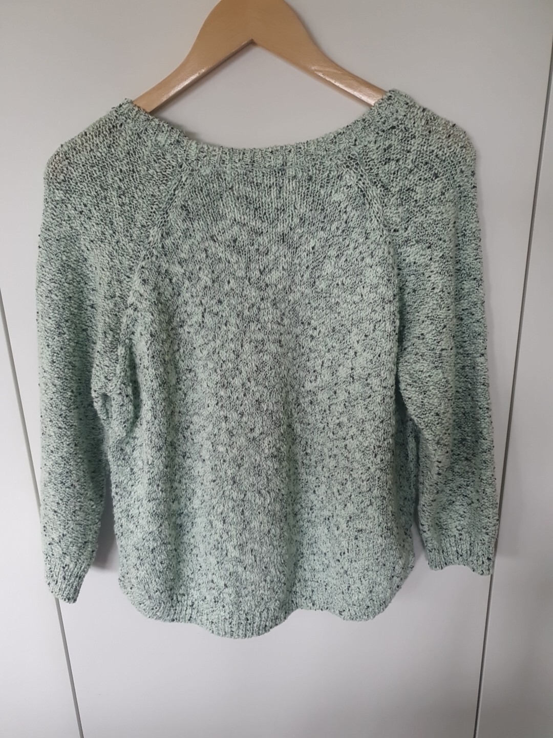 BNWOT Women's Marks And Spencer Indigo Cotton Blend Mint Green Jumper UK 14 eBay