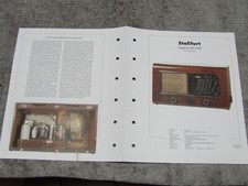 Schaltplan für Röhrenradio Radio Staßfurt Imperial 40GW von 1938 Rundfunkmuseum