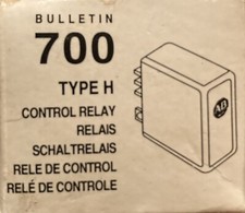 Allen Bradley Bulletin 700 Type H Control Relay