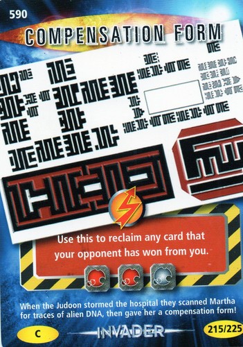 Doctor Who Battles In Time Individual Trading Cards ( Cards 351 to 600 ) - Picture 238 of 248