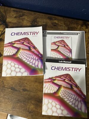 BJU Chemistry Student Text Lab Manual Fourth Edition 11th Grade Current Science