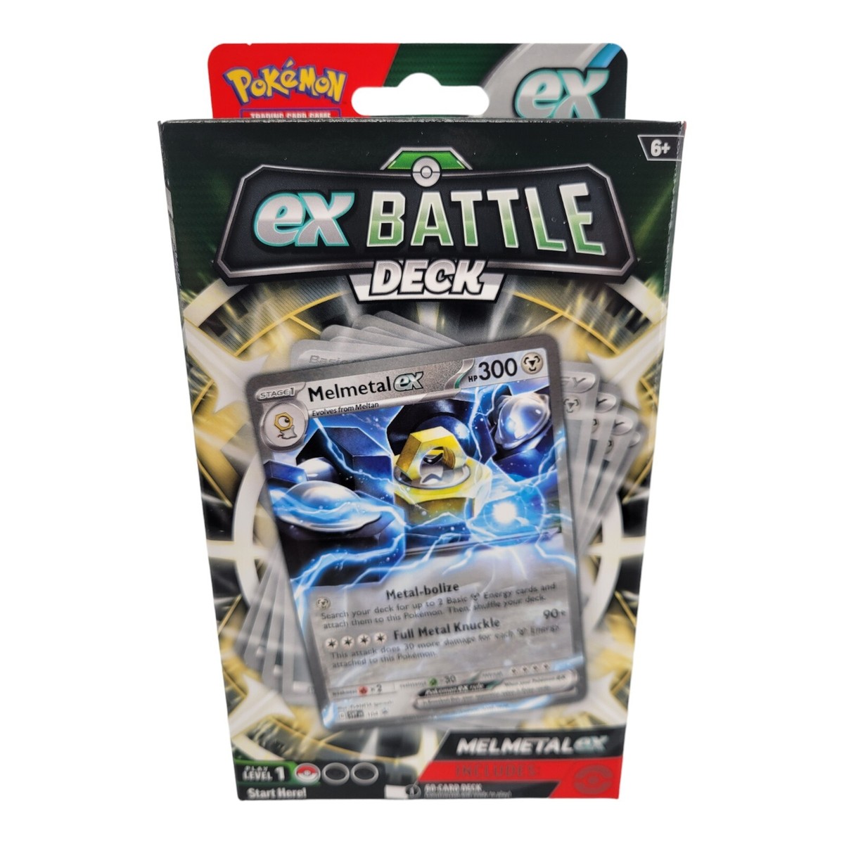 Pokemon TCG ex Battle Deck Melmetal ex 60 Cards Playmat Deck Box