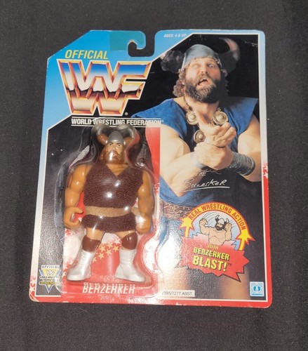 WWE/WWF Hasbro The Berzerker wrestling action figu...