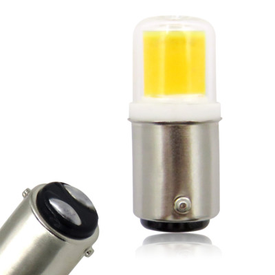 BA15D 1142 COB 1511 DC 12V LED Car Bulb Boat Garden lights  3W Ceramics Lamp 