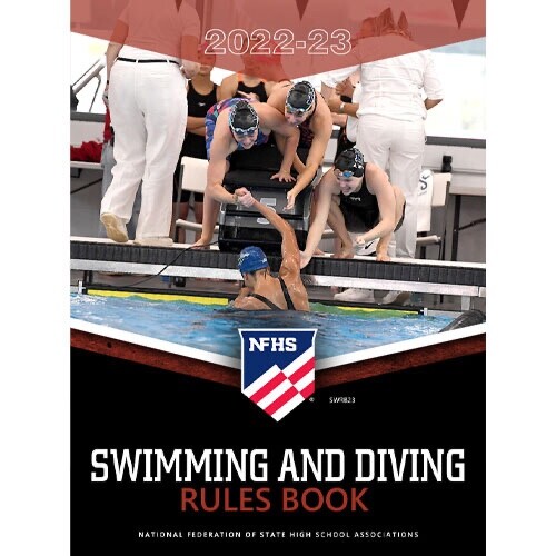 2023 NFHS Swimming Diving Rules Book National Federation High School EBay