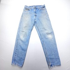 Vtg Levi's 550 Relaxed Fit Tapered Jeans Orange Tab Mens 32 x 32 Distressed 90s