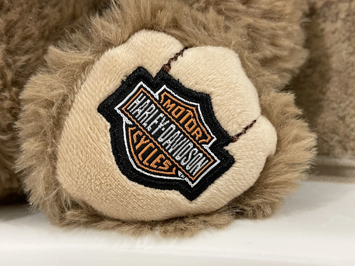 Harley Davidson Teddy Bear Motorcycle Plush Stuffed Toy Super Soft