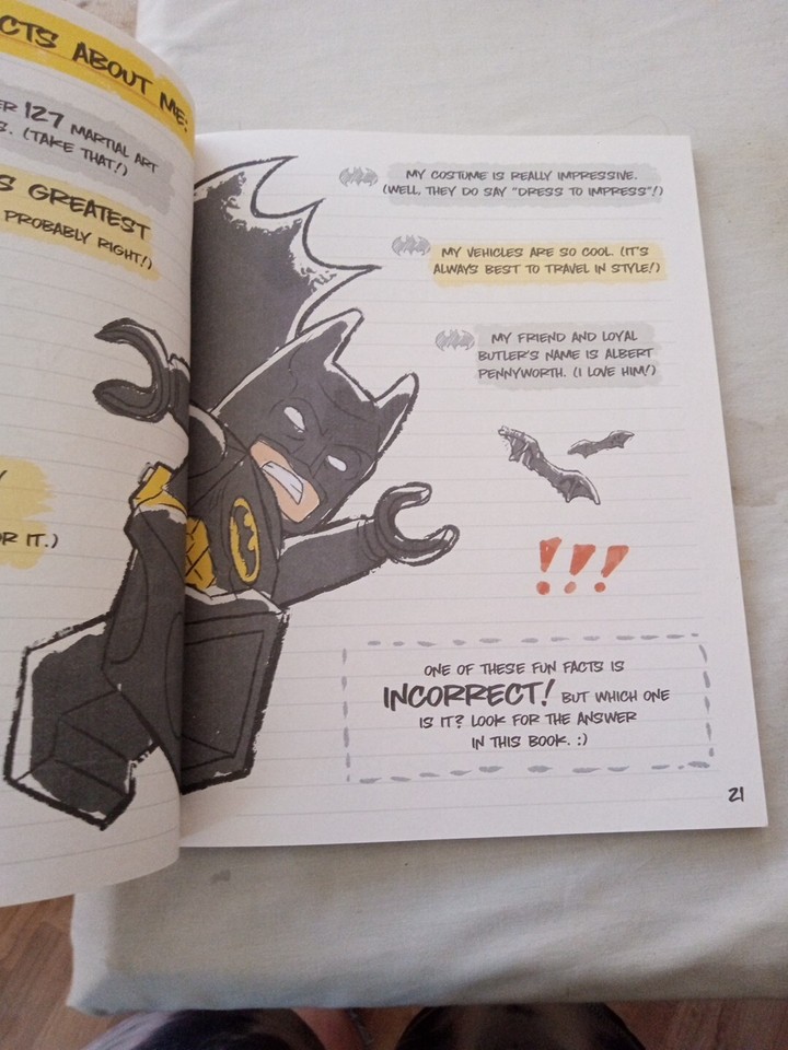 Lego Batman Activity Book With Stickers I m I Am Batman DC EBay Lego Batman Activity Book With Stickers I m I Am Batman DC EBay