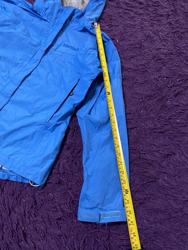 Mens M Marmot waterproof Faded Blue jacket windbreaker - Picture 11 of 24