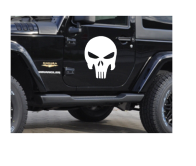 1 x Punisher adesivo auto teschio USA sticker biker sticker 286/3